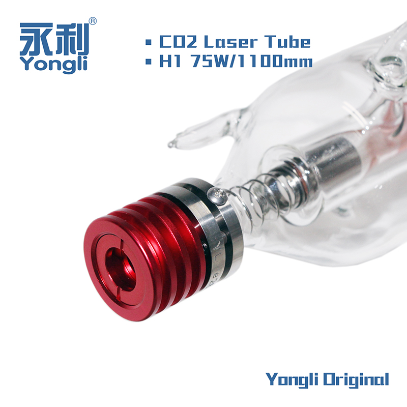 Laser Tube Replacement - Yongli H1 75W CO2 Laserbuis Max