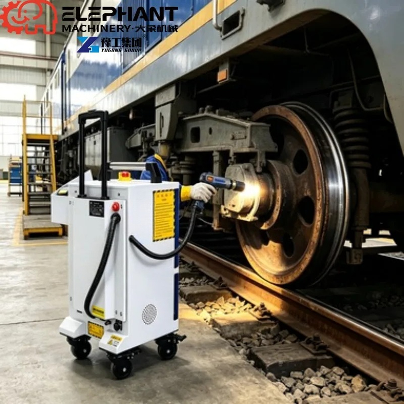 Industrial Laser Paint Removal - Fabrieksdirect industriële draagbare 1000W fiberlaser reinigingsmachine
