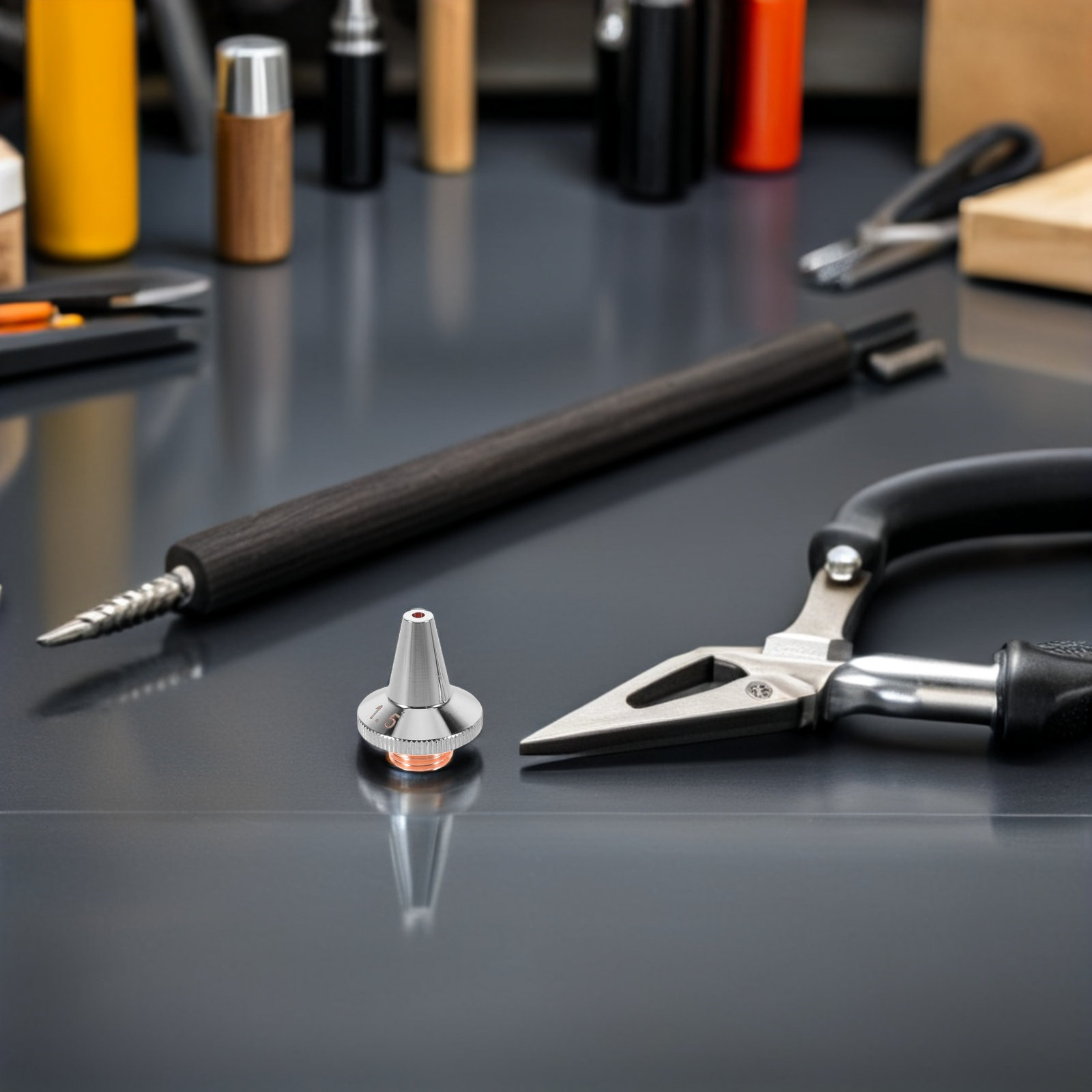 Laser Tube Replacement - 2 stuks Fiber Laser Snijmondstuk Dubbellaags