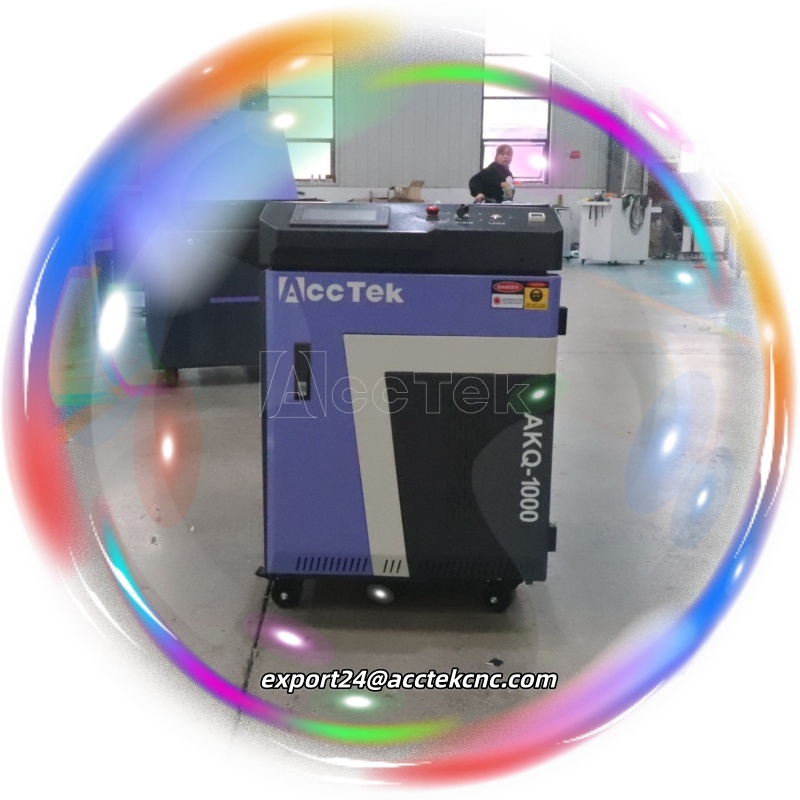 Industrial Laser Paint Removal - Krachtige 1000 W gepulseerde laserreinigingsmachine Industriële