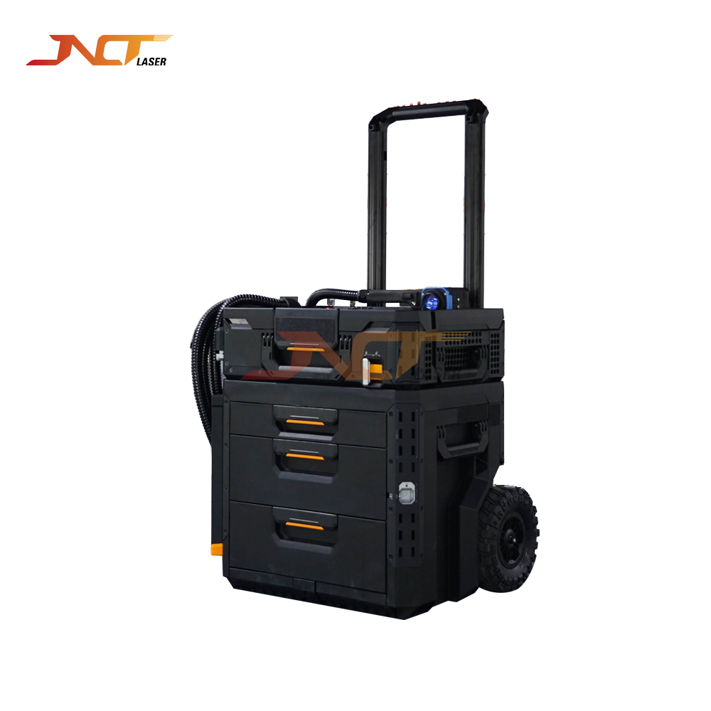 Industrial Laser Paint Removal - 300W Industriële Stapelbare Laser Reinigingsmachine, zwaar