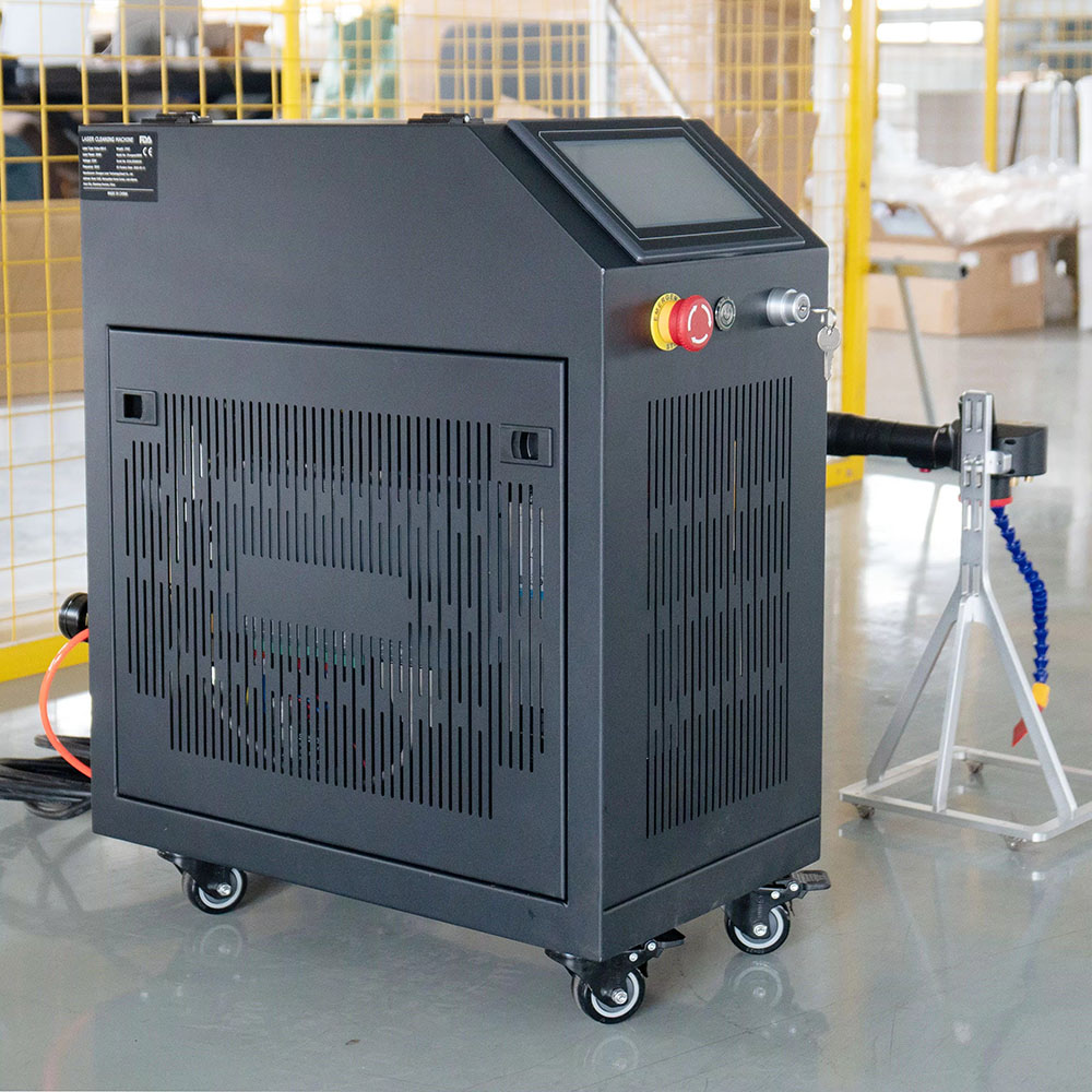Industrial Laser Paint Removal - Gepulseerde laserreinigingsmachine voor industriële oppervlaktereiniging, roestverwijdering