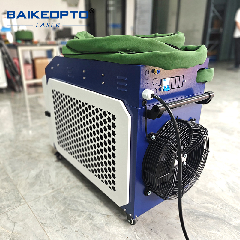 Industrial Laser Paint Removal - 1500W fiberlaserreinigingsmachine, roestverwijdering, verfverwijdering, verwijdering van