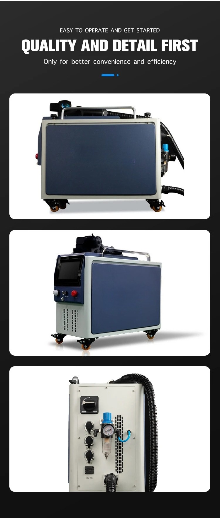 100W 200W 300W Pulslaser Reini - Industrial Laser Paint Removal recensie en prijs
